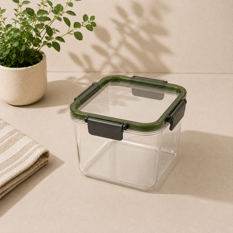 SM Q480-483 6202 Plastic Storage Jar – Multipurpose Kitchen Container
