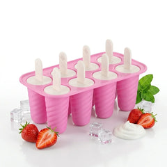 Sonal Kulfi Tutti Frutti Mould – 8 Cavities Plastic Kulfi Maker