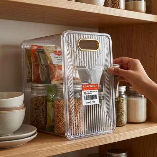 JMD VIVA-7086 Plastic Storage Box – Multipurpose Storage Container for Home & Kitchen