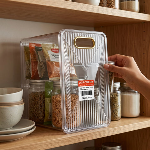 JMD VIVA-7086 Plastic Storage Box – Multipurpose Storage Container for Home & Kitchen