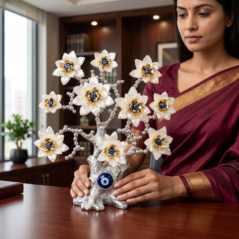Jain Golden Tree: Premium Prosperity & Wealth Showpiece
