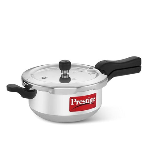 Prestige PR Pan Aluminium Junior Svachh 10728 | 3.5L Deep Pan with Glass Lid | Spill-Control Design | Gas & Induction Compatible | Durable Aluminium Cookware – Silver