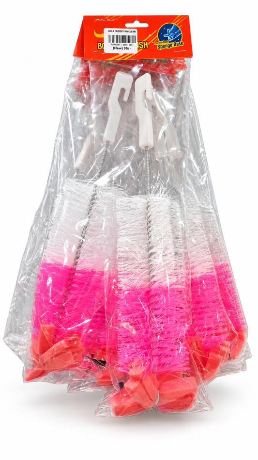 Gala Fridge Jar Cleaner - Long Handle Bottle Scrubbing Brush