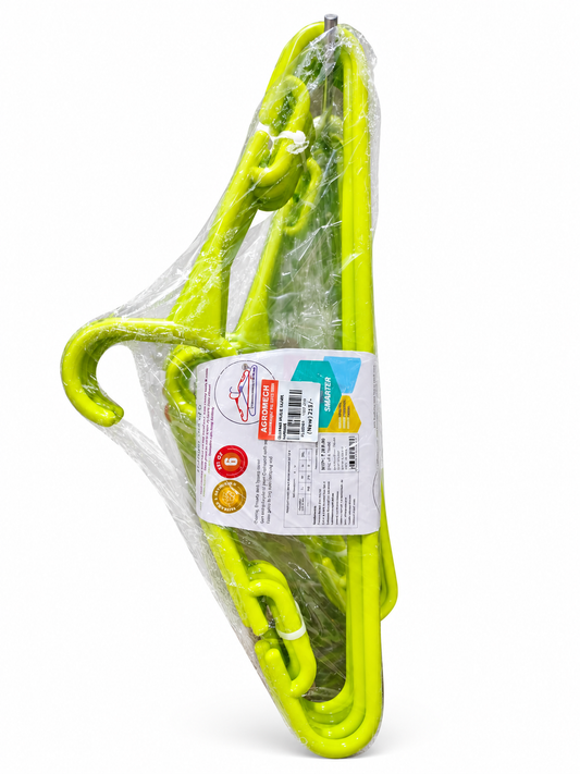Gluman Space Saver Hangers Set of 6 - Closet Storage Organizer