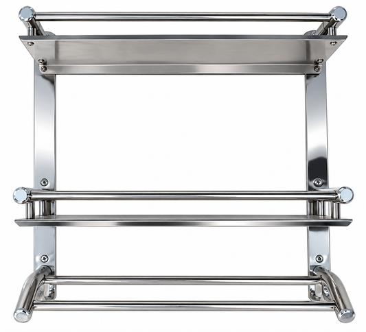 Mataji SC-111 Double Layer Shelf - Wall Mount Bathroom Rack