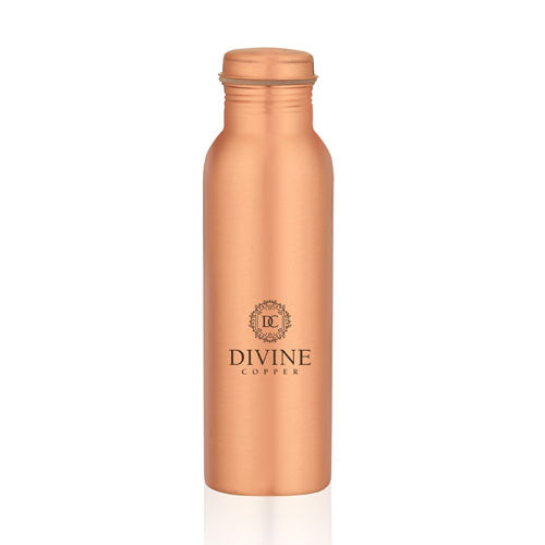 Divine Copper Water Bottle - Pie Plain 600ML