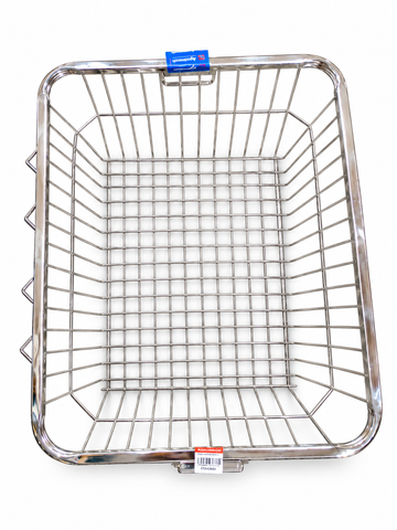 PW SS Gampa SQ No.2 Tokra - Stainless Steel Square Storage Basket
