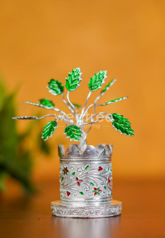German Silver Tulsi Meena 80GM