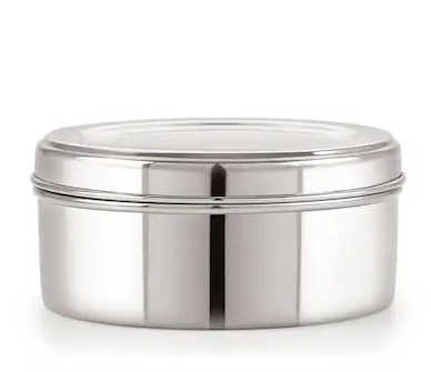 Namaskar Poori Dabba No.11 – Stainless Steel Storage Container for Kitchen Use