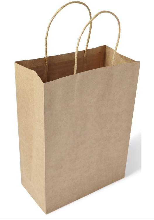10x12 Inch Paper Bag – Durable Kraft Paper Shopping & Packaging Bag