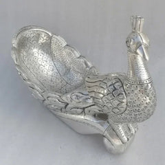WGS-98 Peacock Bowl – Artistic Decorative Bowl with Peacock Motif