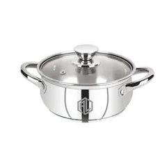 Life Time SS Induction Handi 18cm - Stainless Steel Belly Casserole