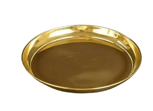SAMRAT BR CHINA PLATE PLAIN NO.6