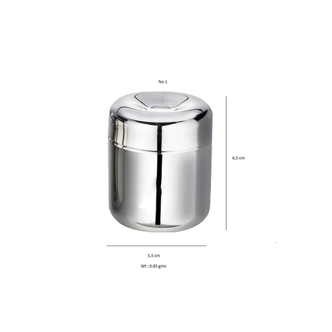 SEMORA Stainless Steel Apple Container ( Pack of 4 )