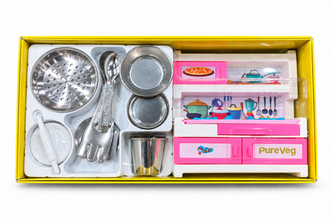 JAIN SUNNY CLASSIC PURE VEG KITCHEN SET