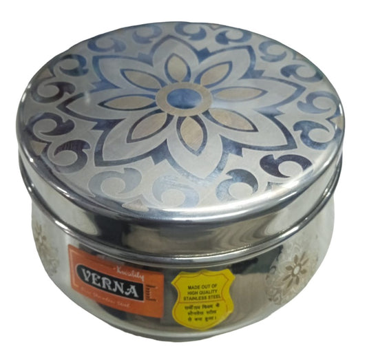 Stainless Steel Multipurpose Printed Lunch Box/Dabba Food Storage Container Box