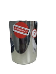 STAINLESS STEEL GLASS NO.7, SILVER |STEEL CRAFT SC-691-AP GLASS NO.7