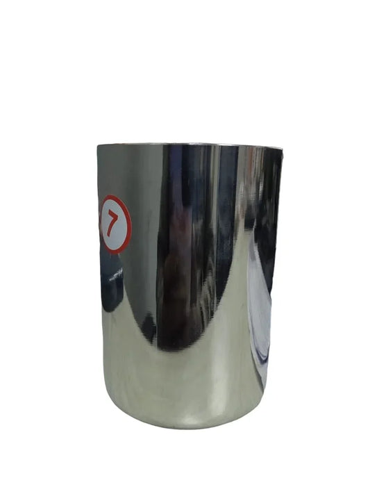 STAINLESS STEEL GLASS NO.7, SILVER |STEEL CRAFT SC-691-AP GLASS NO.7