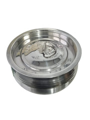 SS Candy Pot | Bowl with Lid (Strong and Durable) Stainless Steel Storage Bowl