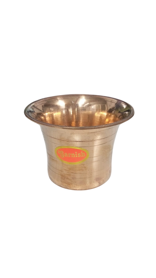 Traditional Copper Panch Patra Glass for Puja/Arti/Home/Office |Copper Panchpatra