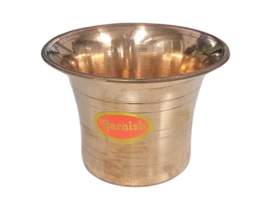 Traditional Copper Panch Patra Glass for Puja/Arti/Home/Office |Copper Panchpatra