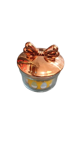 Glass Jar with Copper Lid