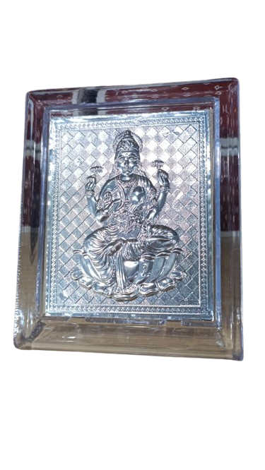 Return Gift Lakshmi Photo Frame – Elegant Hindu Goddess Wall Art for Pooja & Festive Gifting
