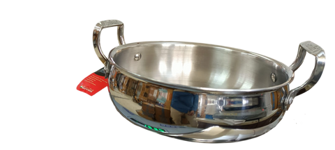 Solitaire 10281 Elantra Triply Biryani Pot 28cm with Lid - Induction