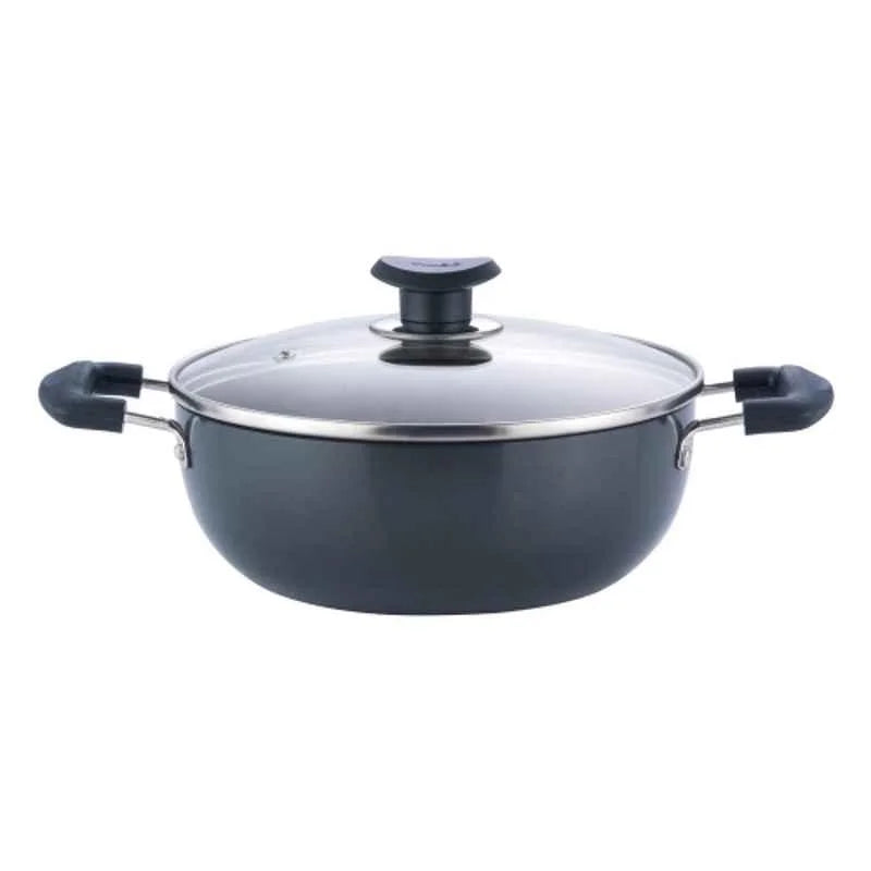 Vinod Zest 16cm Mini Kadhai ZMK16 - Non-Stick Small Deep Frying Pan