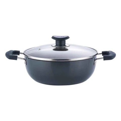 Vinod Zest 16cm Mini Kadhai ZMK16 - Non-Stick Small Deep Frying Pan