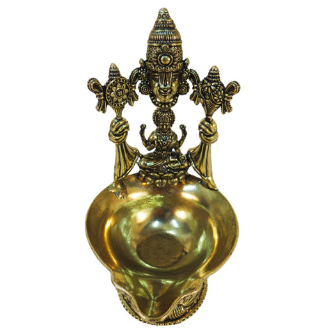BRASS TIRUPATI HAND DEEPAK