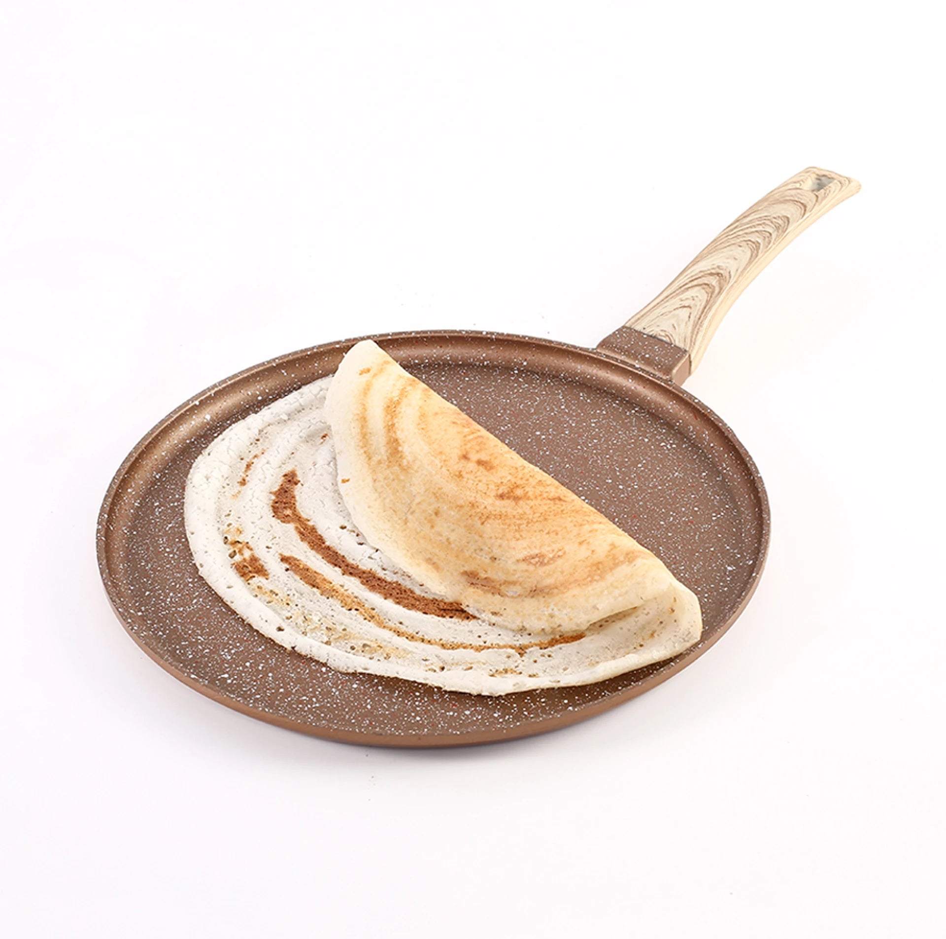Duralife Copper Aluminum Die-cast Non-Stick Tawa 28 cm