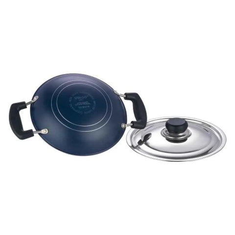 Vinod Zest 20cm Non-Stick Appachetty with Lid - ZAPP Pan