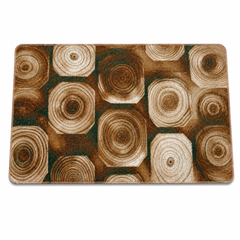 Buy Small Embossed Burfi Floor Mat | Textured Anti-Skid Door Mat Online