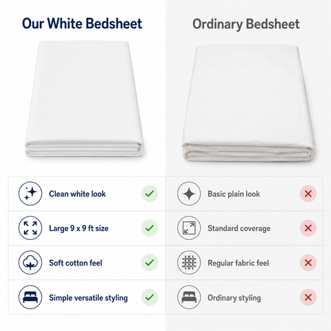 MARUTI BEDSHEET W/PILLO COVER 9X9