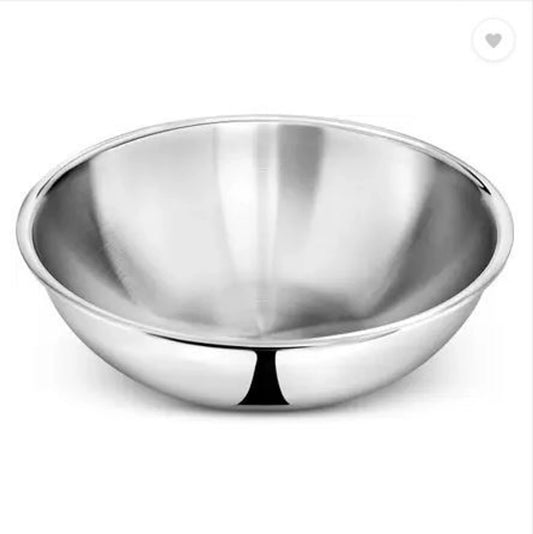 Solitaire 16cm Triply Stainless Steel Tasla - Small Induction Base Pot