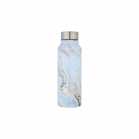 Dubblin Wow Stainless Steel Fridge Water Bottle, BPA Free, Light Blue, 800ml