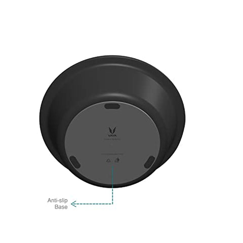 Vaya HauteCase with Stack Lid - Vacuum Insulated Stainless Steel Casserole, 2000 ml, Sable Black
