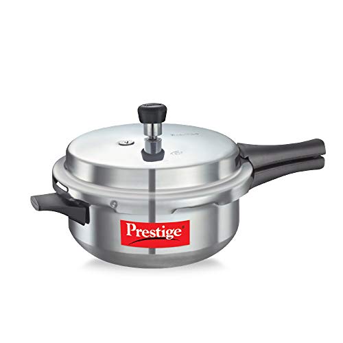 Prestige PRPDP Pressure Cooker, 5-Litre, Silver