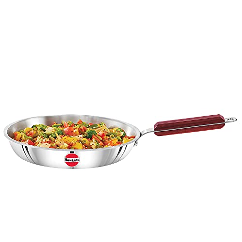 Hawkins Tri-ply Stainless Steel Frying Pan 26 cm