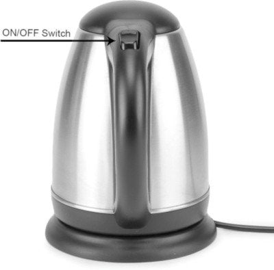 GREENCHEF 1.5 Ltr SS Electric Kettle  Swift (Silver)
