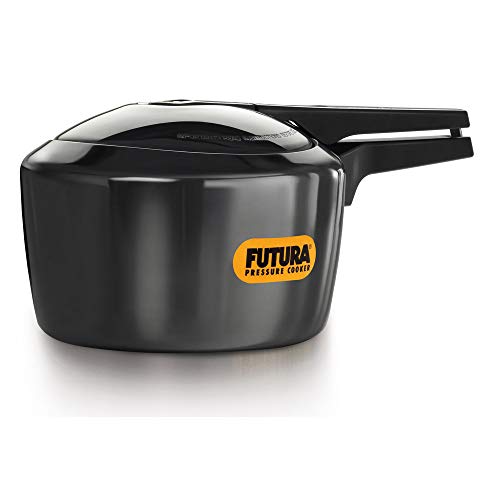 Hawkins Futura Hard Anodised Aluminum Pressure Cooker 3 Litre Black