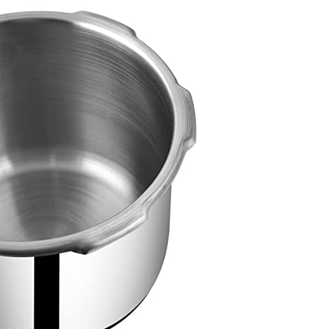 Prestige Popular 3 Litre Stainless Steel Pressure Cooker – Safe, Durable & Even Heat Cooking