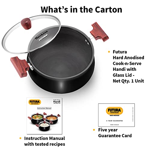 Hawkins Futura Hard Anodised Induction Roti Tawa 24cm 4.88mm IART24