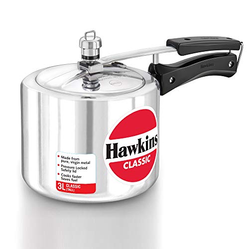 Hawkins Ceramic CTR 30 Coated Contura Pressure Cooker 3 L Red