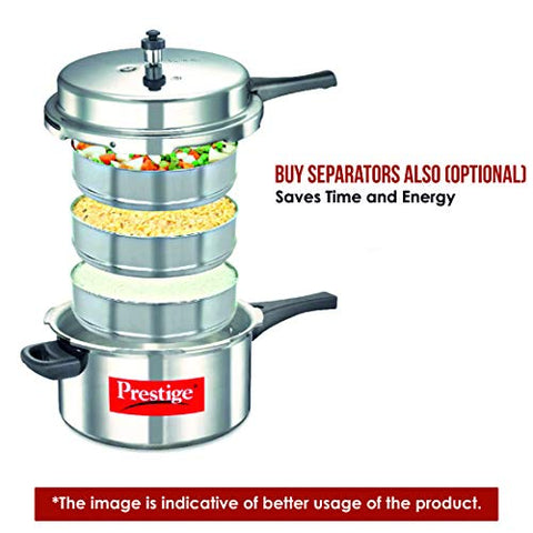Prestige Popular Aluminium Pressure Cooker, 8.5 Litres