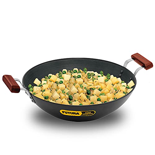 Futura Hard Anodised Deep-Fry Pan, 33cm AD50