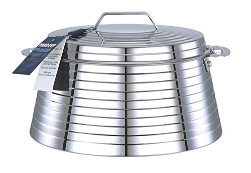 Pradeep 7212/75 Stainless Steel Hot Pot, 7500ML, 1-Piece, Silver