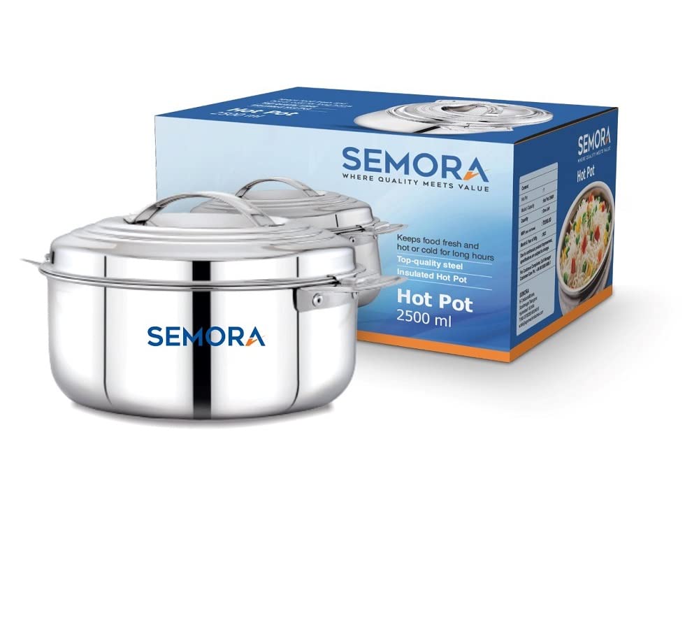 SEMORA Stainless Steel Casserole 2500ML