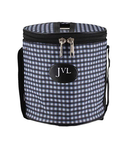 JVL Medium Round Stainless Steel Lunch Box - Travelling Set with 4 Compartments and 1 Air Tight Plastic Box (Product Code - RTS-2)